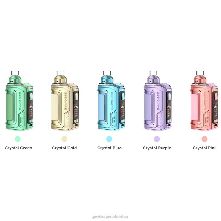 Geek vape store - h45 (aegis hero 2) pod mod kit edición de cristal GeekVape cristal violeta 2J8RV139
