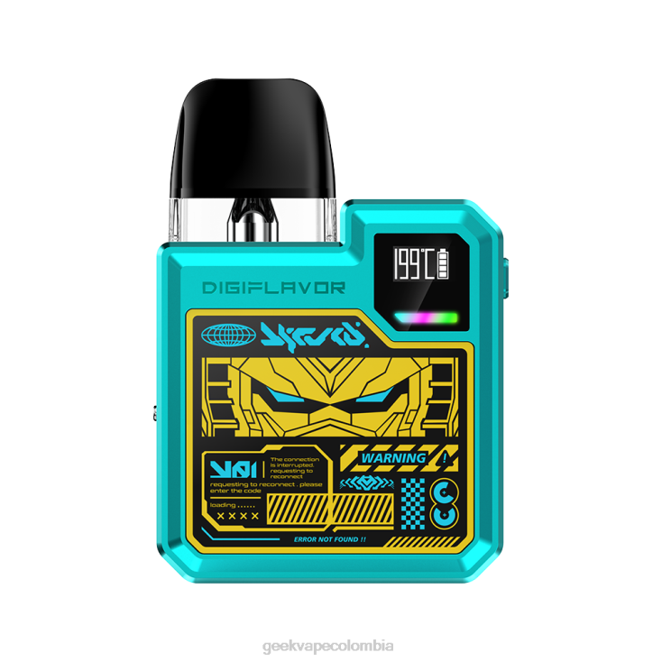mecha azul